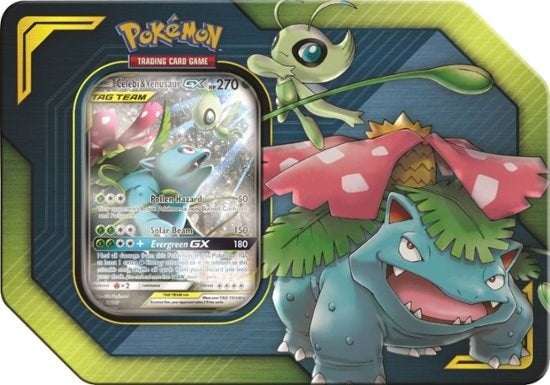 Image for TAG TEAM Tin [Celebi & Venusaur GX] - Pokemon