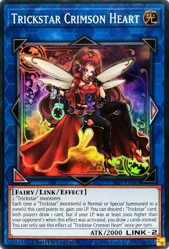 Image for Trickstar Crimson Heart (Savage Strike) (SAST-ENSE3) - YuGiOh