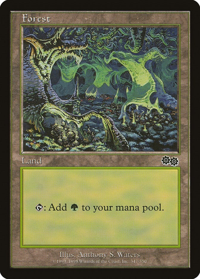 Image for Forest (347) (Urza's Saga) (347) - Magic: The Gathering