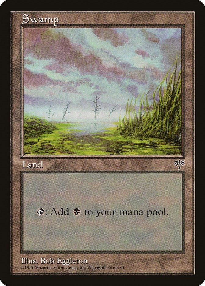 Image for Swamp (Tall Grass) (Mirage) - Magic: The Gathering