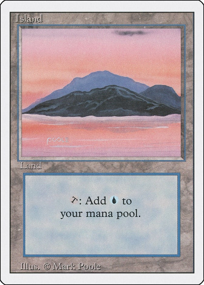 Image for Island (C) (Revised Edition) (289) - Magic: The Gathering
