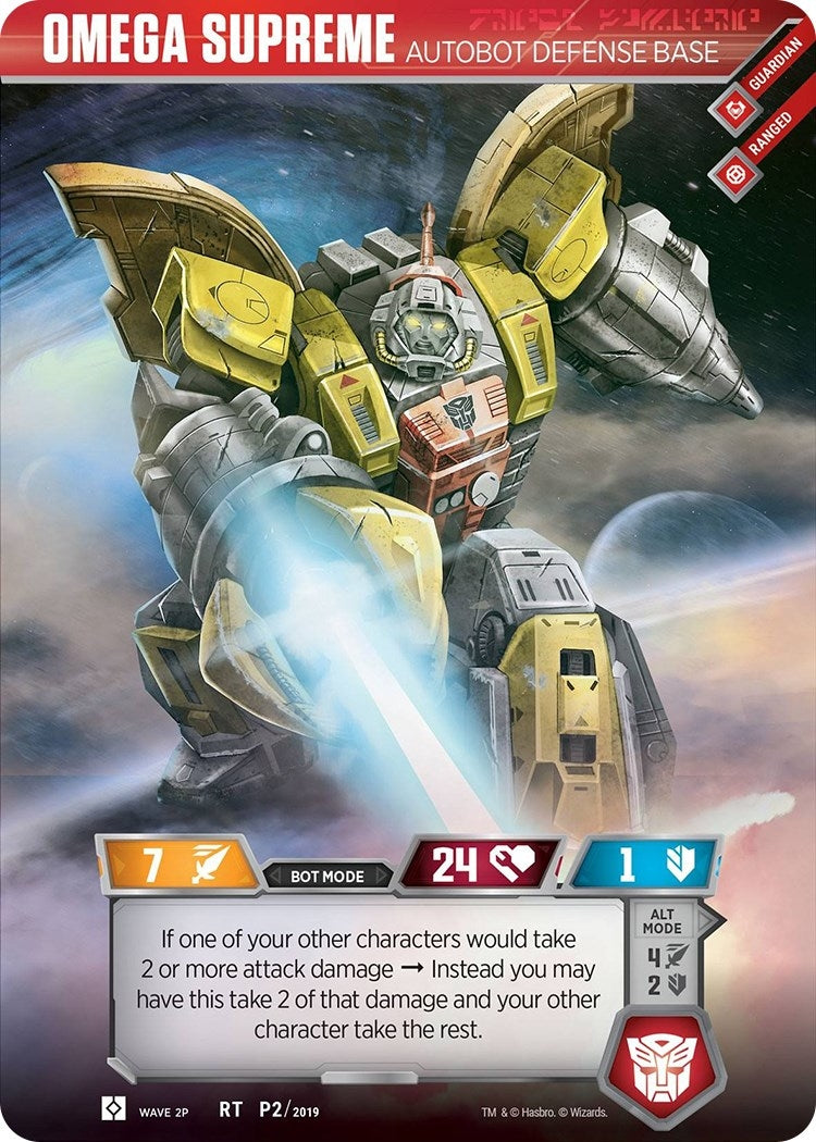 Image for Omega Supreme - Autobot Defense Base (Wave 2P - Loot Crate) (Transformers Promos) (P2/2019) - Transformers TCG