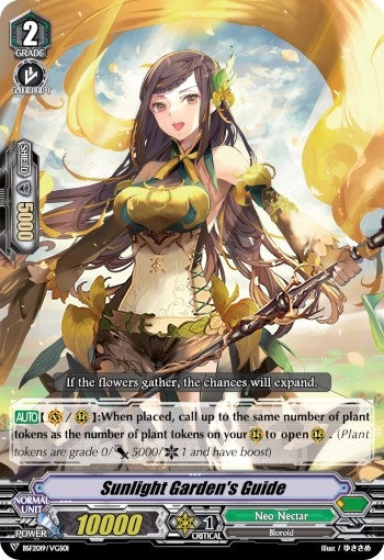 Image for Sunlight Garden's Guide (Spring Fest 2019) (Bushiroad Event Cards) (BSF2019/VGS01) - Cardfight Vanguard