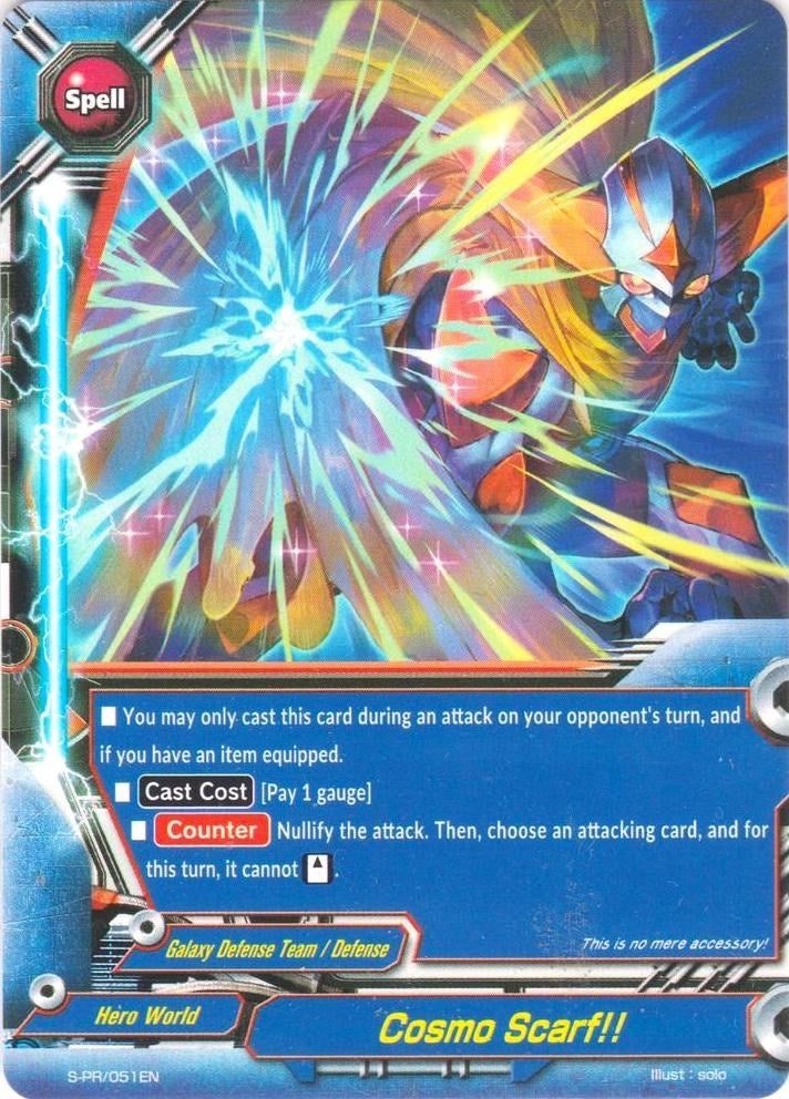 Image for Cosmo Scarf!! (S-Promo Cards) (S-PR/051EN) - Future Card BuddyFight
