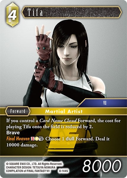 Image for Tifa (Opus VIII) (8-144S) - Final Fantasy TCG