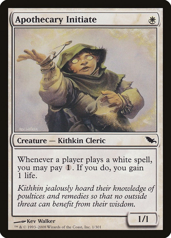 Image for Apothecary Initiate (Shadowmoor) (1) - Magic: The Gathering