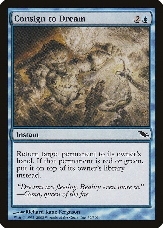 Image for Consign to Dream (Shadowmoor) (32) - Magic: The Gathering
