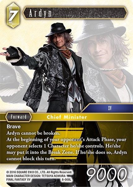 Image for Ardyn (Opus VIII) (8-068L) - Final Fantasy TCG