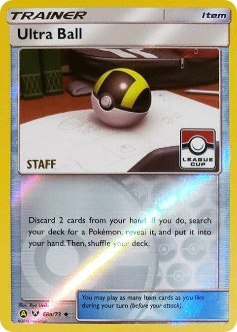 Image for Ultra Ball - 68a/73 (League Cup) [Staff] (League & Championship Cards) (068a/073) - Pokemon
