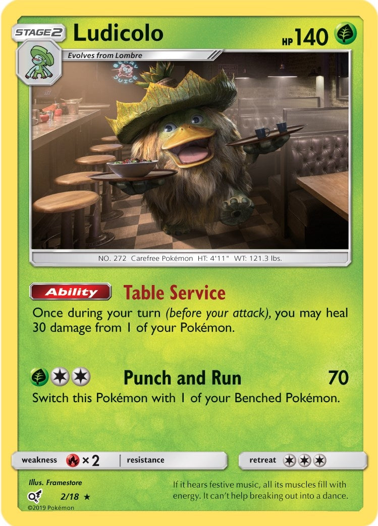 Image for Ludicolo (Detective Pikachu) (2/18) - Pokemon