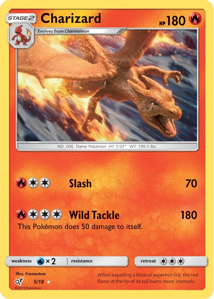 Image for Charizard (Detective Pikachu) (5/18) - Pokemon