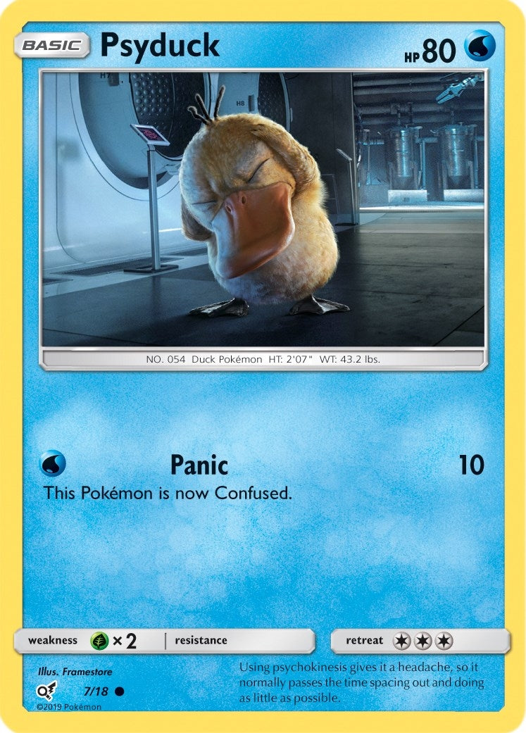 Image for Psyduck (Holo Common) (Detective Pikachu) (7/18) - Pokemon