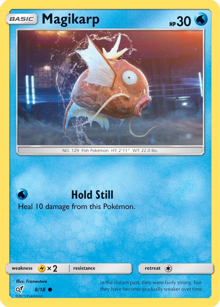 Image for Magikarp (Holo Common) (Detective Pikachu) (8/18) - Pokemon