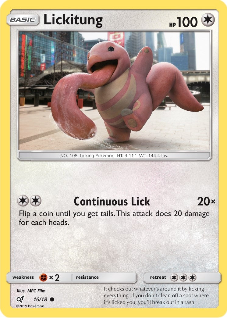 Image for Lickitung (Holo Common) (Detective Pikachu) (16/18) - Pokemon