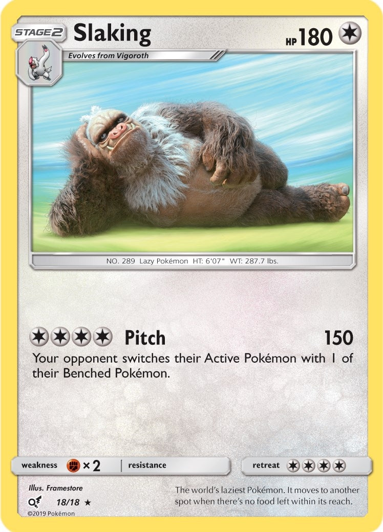 Image for Slaking (Detective Pikachu) (18/18) - Pokemon