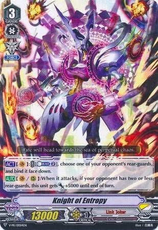 Image for Knight of Entropy (V Promo Cards) (V-PR/0054EN) - Cardfight Vanguard