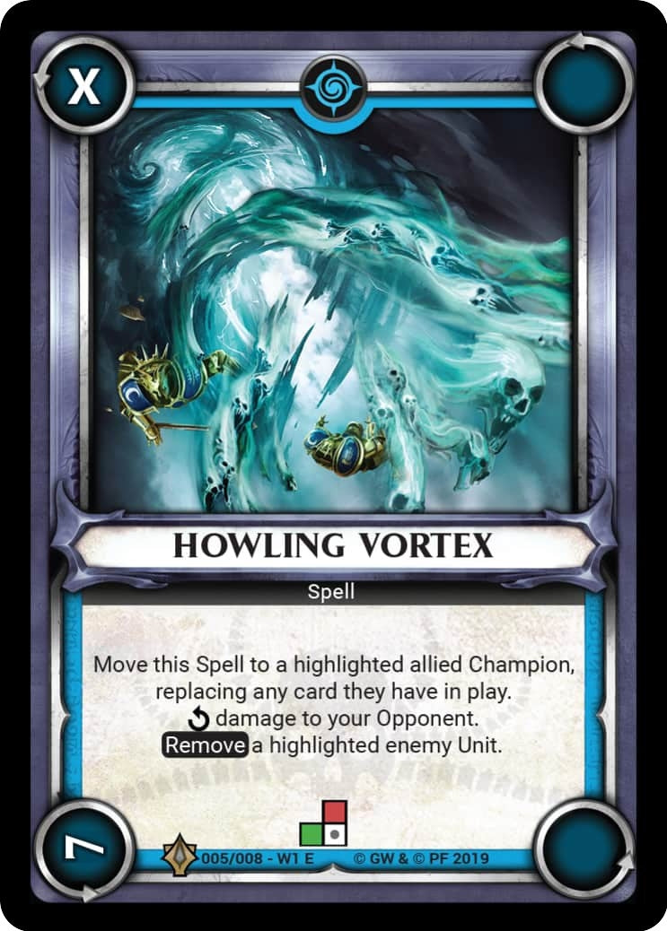 Howling Vortex Unclaimed (005) [WHAOSWCP] - Warhammer Age of Sigmar Champions TCG Sealed