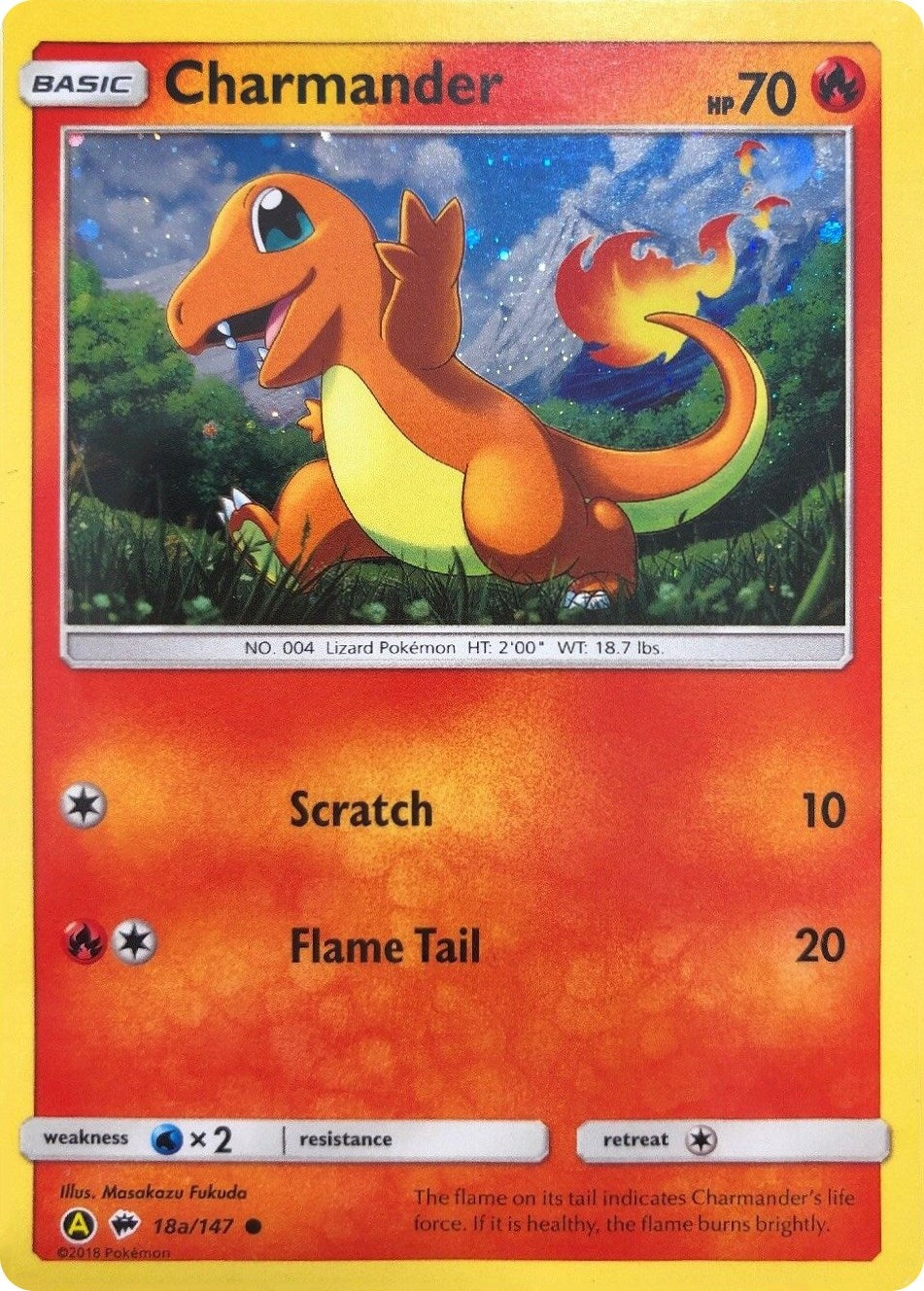 Image for Charmander - 18a/147 (Alternate Art Promos) (018a/147) - Pokemon