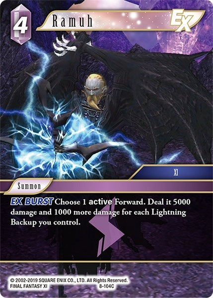 Image for Ramuh EX (Opus VIII) (8-104C) - Final Fantasy TCG