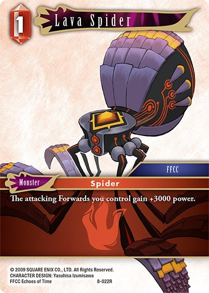 Image for Lava Spider (Opus VIII) (8-022R) - Final Fantasy TCG