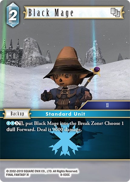 Image for Black Mage (XI) (Opus VIII) (8-030C) - Final Fantasy TCG