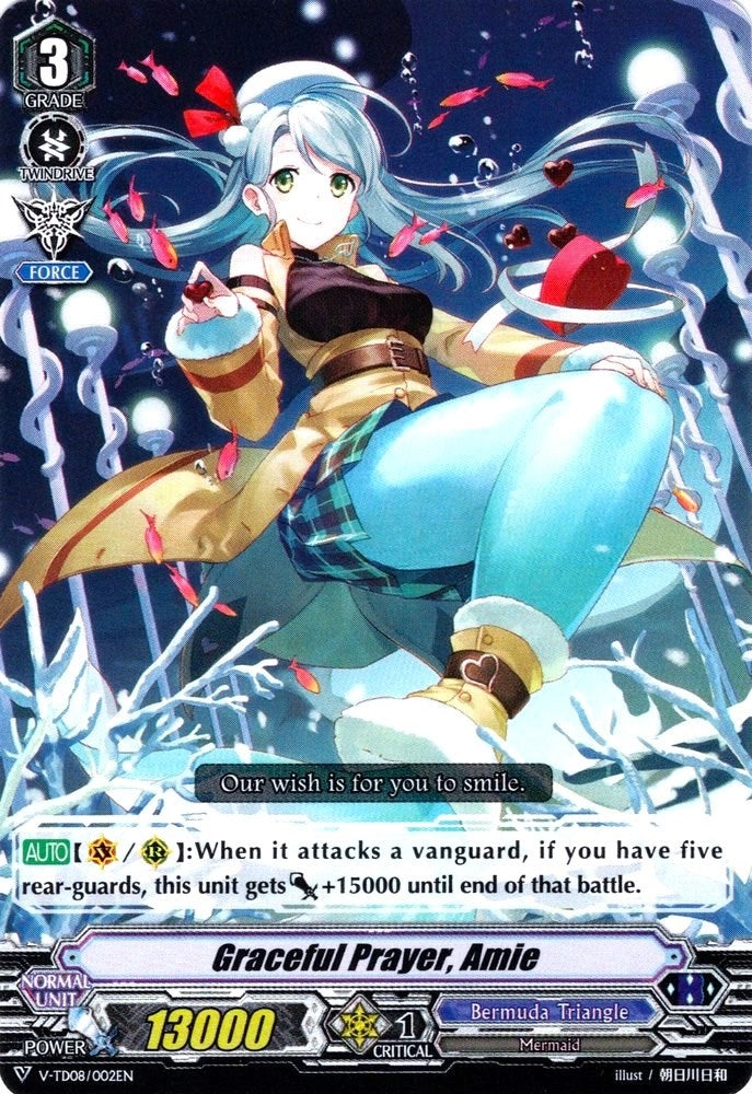 Image for Graceful Prayer, Amie (V-TD08: Schokolade Melody) (V-TD08/002EN) - Cardfight Vanguard