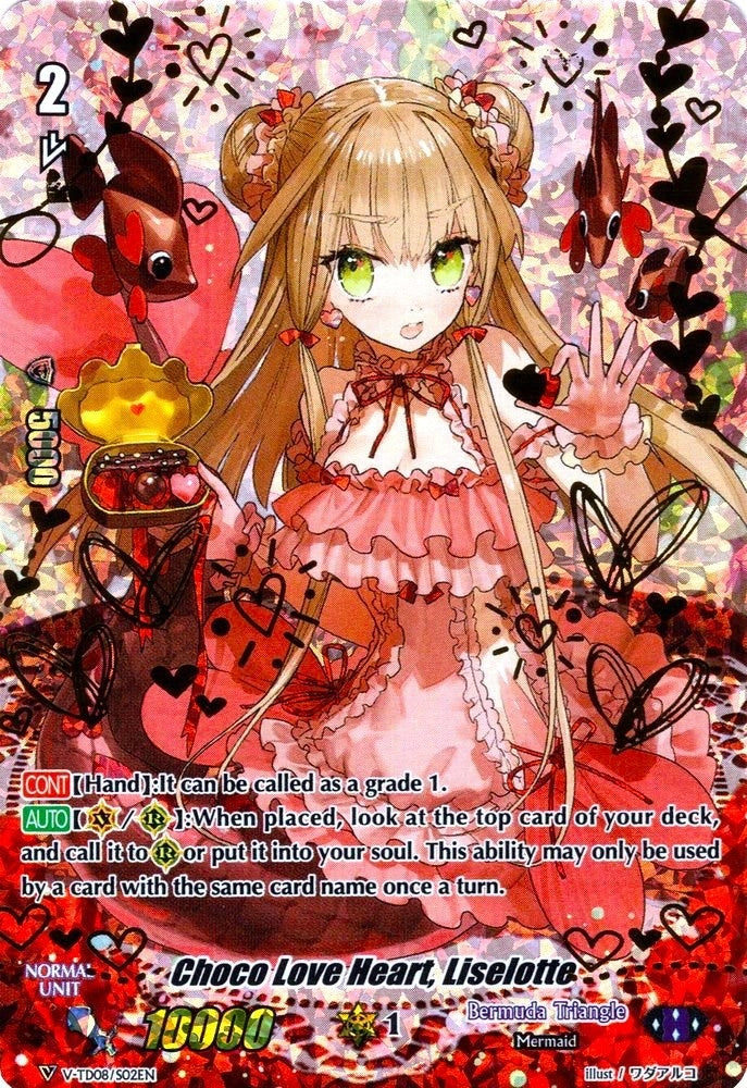 Image for Choco Love Heart, Liselotte (SP) - V-TD08/S02EN (V-TD08: Schokolade Melody) (V-TD08/S02EN) - Cardfight Vanguard