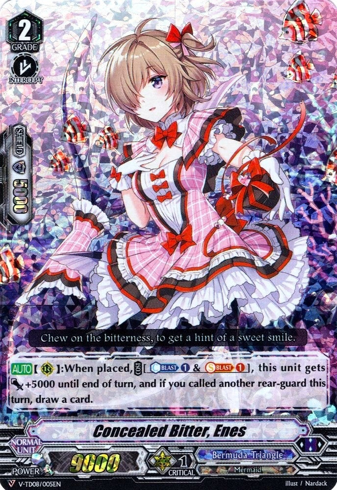Image for Concealed Bitter, Enes (RRR Foil) (V-TD08: Schokolade Melody) (V-TD08/005EN) - Cardfight Vanguard