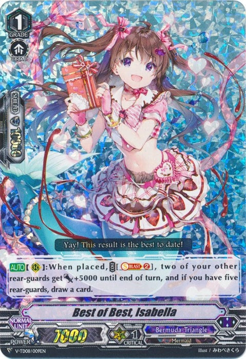 Image for Best of Best, Isabella (RRR Foil) (V-TD08: Schokolade Melody) (V-TD08/009EN) - Cardfight Vanguard