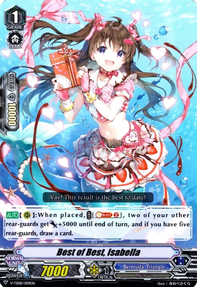 Image for Best of Best, Isabella (V-TD08: Schokolade Melody) (V-TD08/009EN) - Cardfight Vanguard