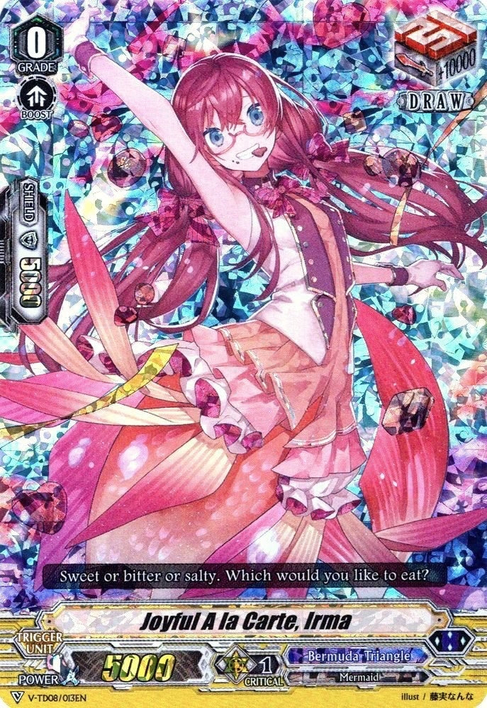 Image for Joyful a la Carte, Irma (RRR Foil) (V-TD08: Schokolade Melody) (V-TD08/013EN) - Cardfight Vanguard