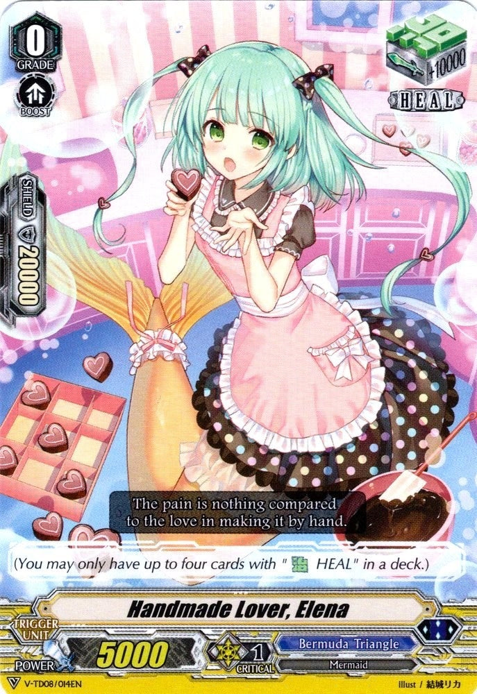 Image for Handmade Lover, Elena (V-TD08: Schokolade Melody) (V-TD08/014EN) - Cardfight Vanguard