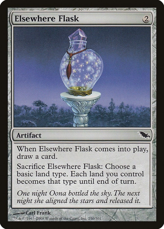 Image for Elsewhere Flask (Shadowmoor) (250) - Magic: The Gathering