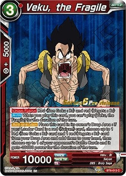Image for Veku, the Fragile (Destroyer Kings Pre-Release Cards) (BT6-013_PR) - Dragon Ball Super: Masters