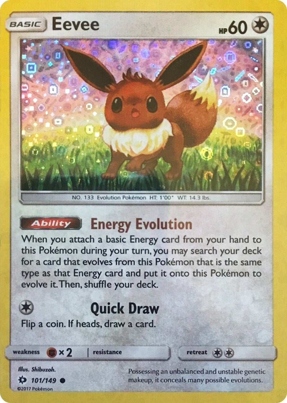 Image for Eevee - 101/149 (General Mills Promo) (Miscellaneous Cards & Products) (101/149) - Pokemon