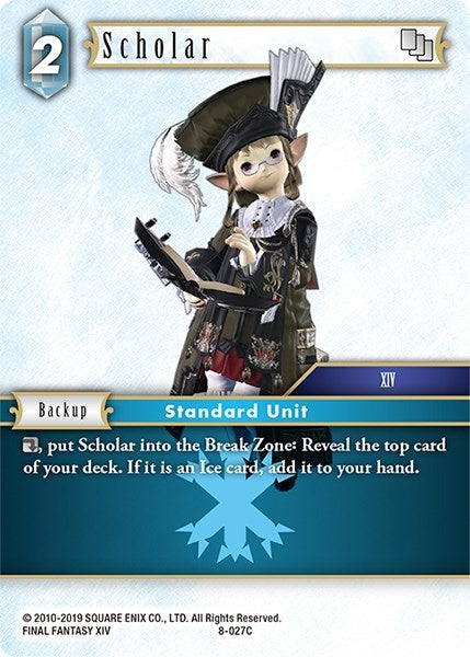 Image for Scholar (Opus VIII) (8-027C) - Final Fantasy TCG