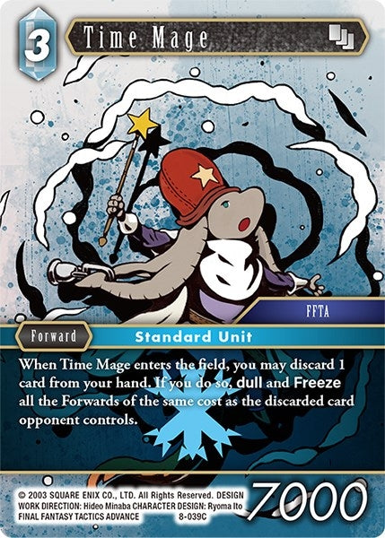 Image for Time Mage (Opus VIII) (8-039C) - Final Fantasy TCG