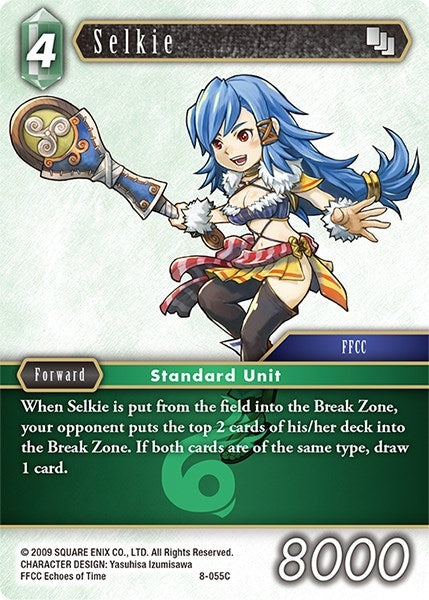 Image for Selkie (Opus VIII) (8-055C) - Final Fantasy TCG