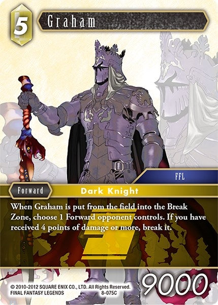 Image for Graham (Opus VIII) (8-075C) - Final Fantasy TCG