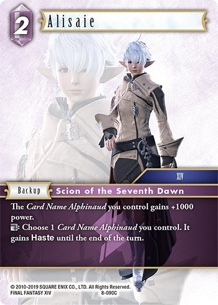 Image for Alisaie (Opus VIII) (8-090C) - Final Fantasy TCG
