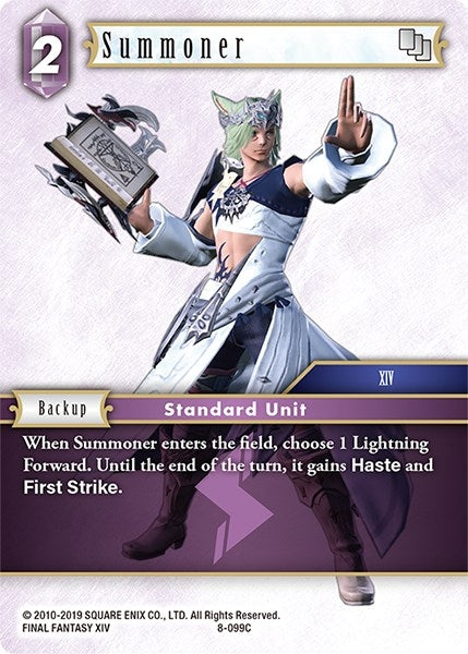 Image for Summoner (Opus VIII) (8-099C) - Final Fantasy TCG