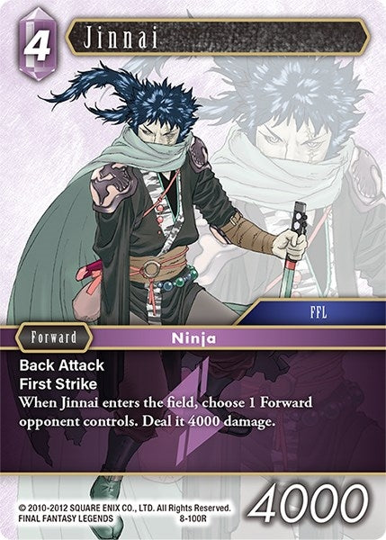 Image for Jinnai (Opus VIII) (8-100R) - Final Fantasy TCG