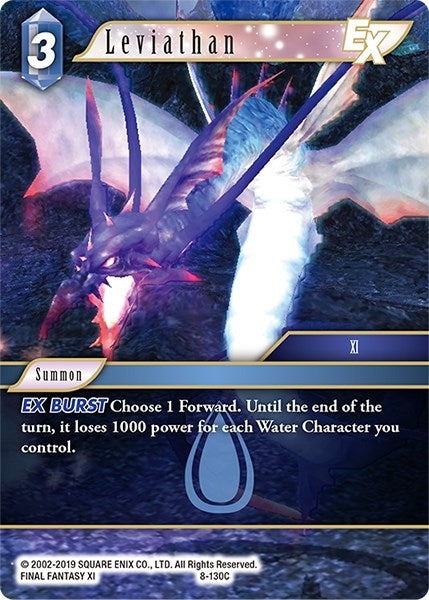 Image for Leviathan EX (Opus VIII) (8-130C) - Final Fantasy TCG