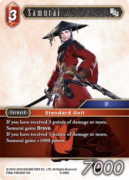 Image for Samurai (Opus VIII) (8-009C) - Final Fantasy TCG