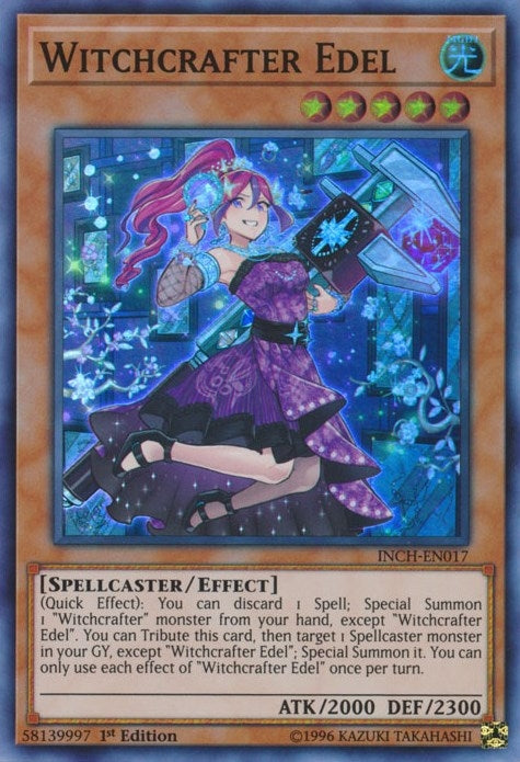 Image for Witchcrafter Edel (The Infinity Chasers) (INCH-EN017) - YuGiOh