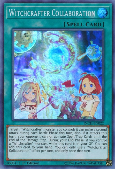 Image for Witchcrafter Collaboration (The Infinity Chasers) (INCH-EN022) - YuGiOh