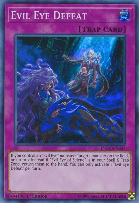 Image for Evil Eye Defeat (The Infinity Chasers) (INCH-EN037) - YuGiOh