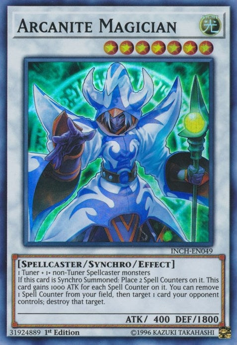 Image for Arcanite Magician (The Infinity Chasers) (INCH-EN049) - YuGiOh