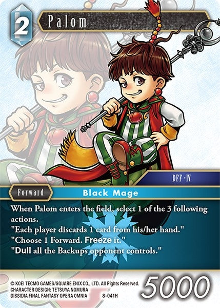 Image for Palom (Opus VIII) (8-041H) - Final Fantasy TCG