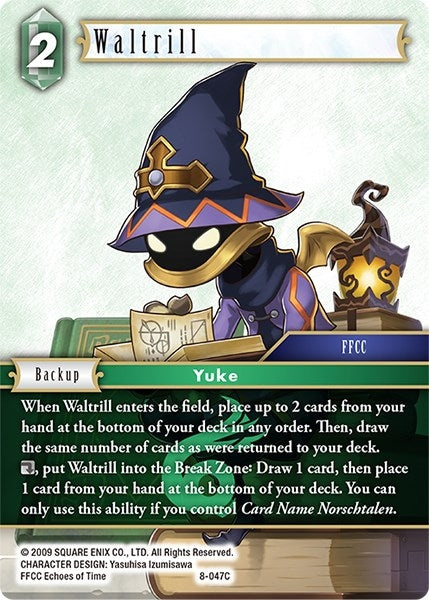 Image for Waltrill (Opus VIII) (8-047C) - Final Fantasy TCG